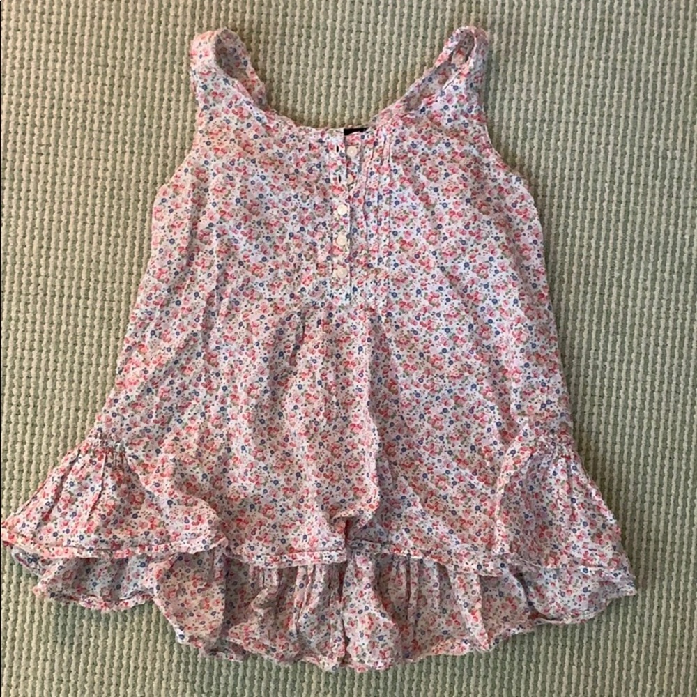 Ralph Lauren flowy flowery top